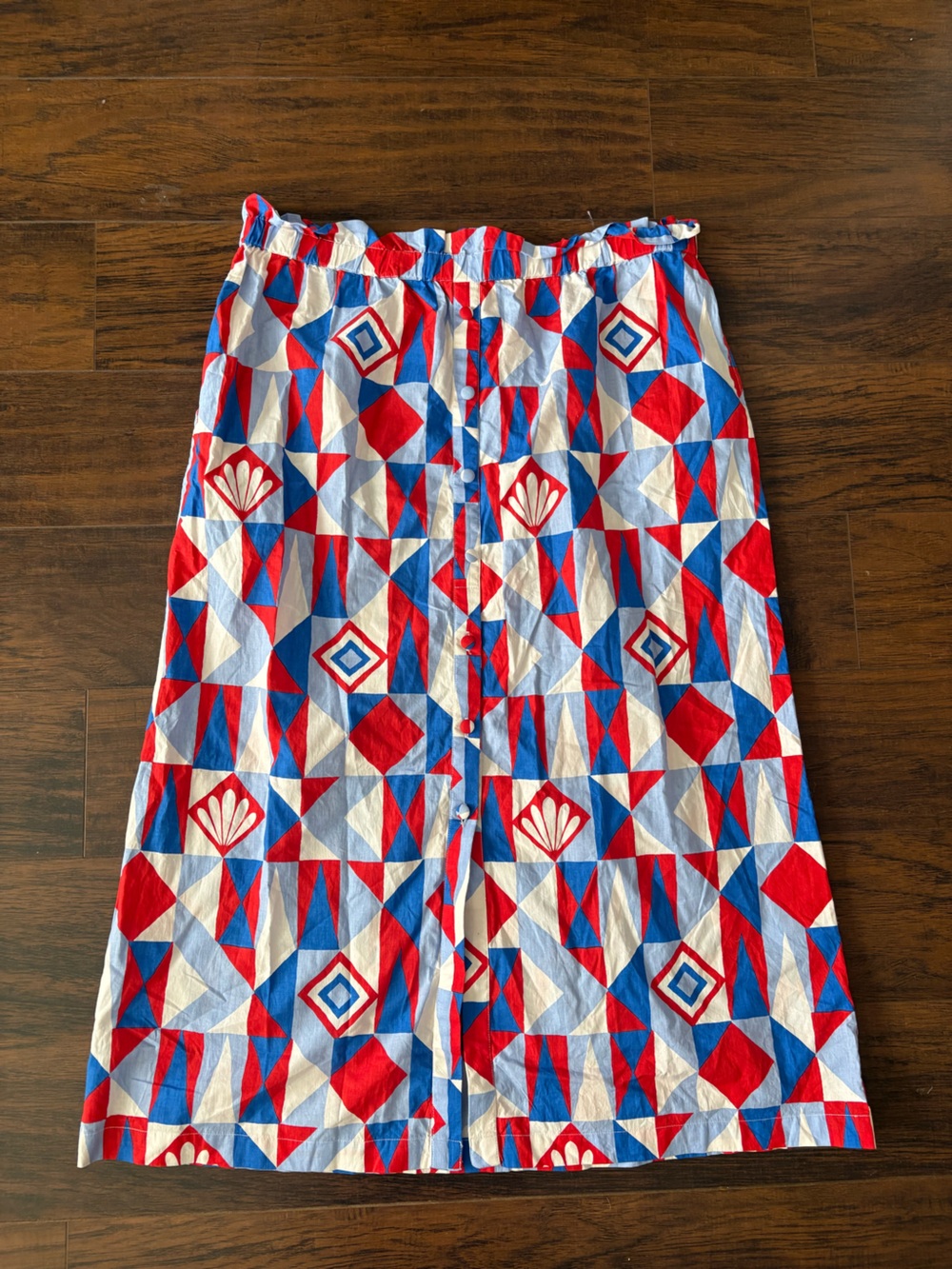 Printfresh skirt in Underwater Mosaic  XL